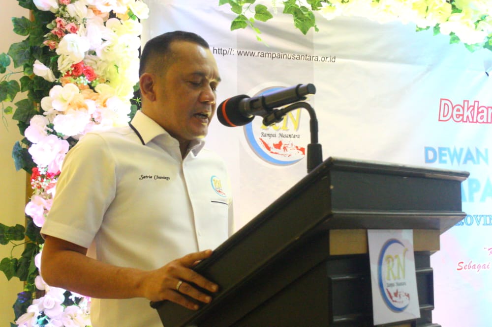 Foto : Sekretaris Jenderal Rampai Nusantara Satria Chaniago ( dok.RN)